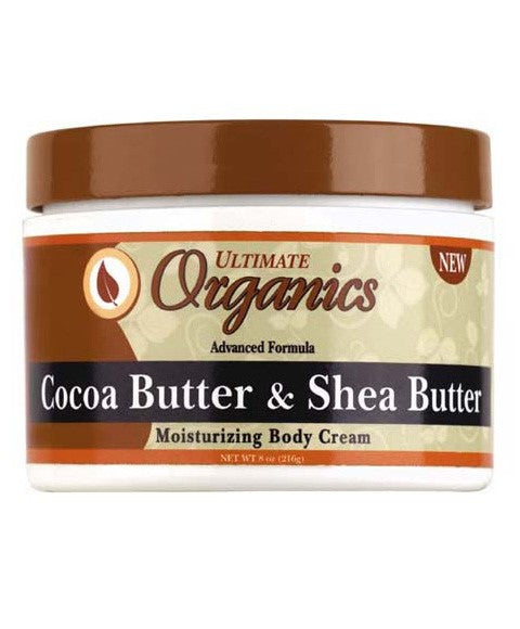 Africas Best Ultimate Organics Cocoa Butter And Shea Butter Cream