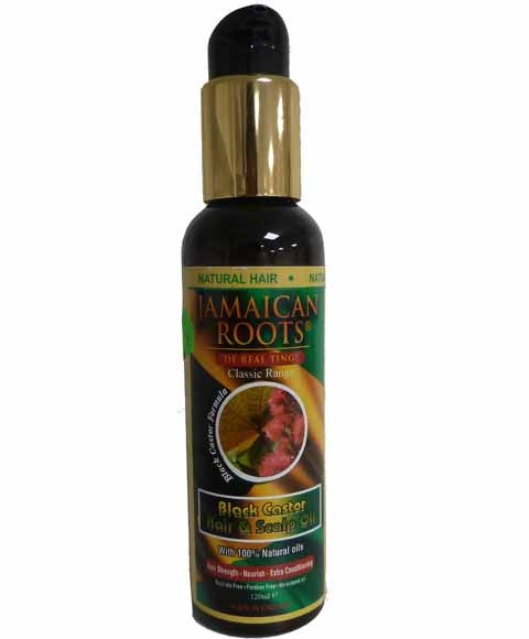 Jamaican Roots Black Castor Hair And Scalp Oil