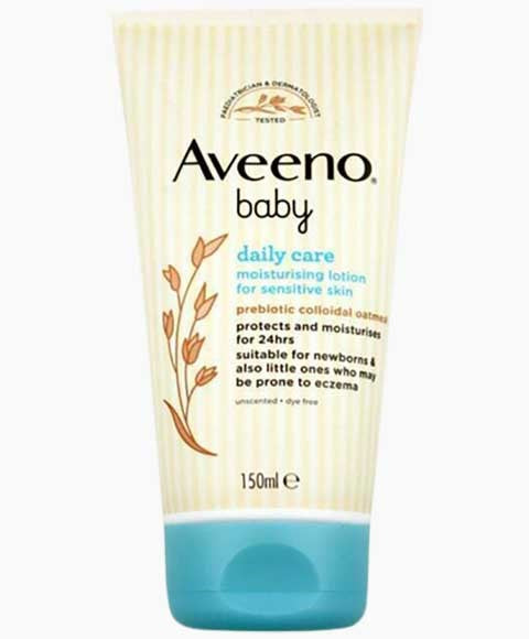 Johnson and Johnson Aveeno Baby Daily Care Moisturising Lotion 
