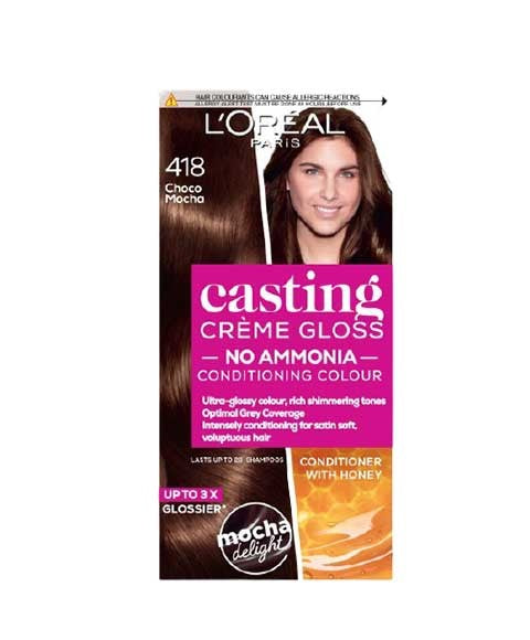 Loreal Casting Creme Gloss Conditioning Color 418 Choco Mocha