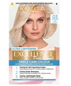 Loreal  Excellence Pure Blonde 03 Ultra Light Ash Blonde Permanent Hair Colour