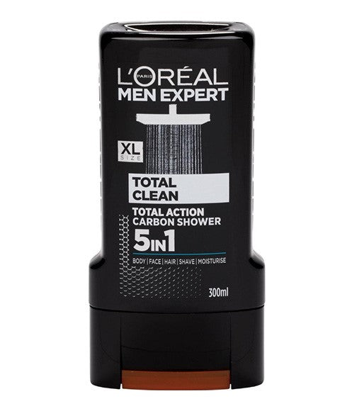 Loreal Men Expert Total Clean Carbon 5 In 1 Shower Gel