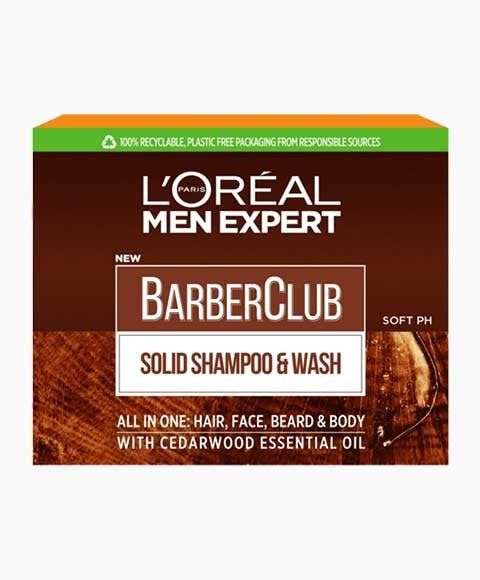 Loreal Men Expert Barberclub Solid Shampoo And Wash