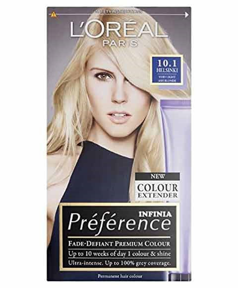 Loreal Preference Infinia Permanent Color  10.1