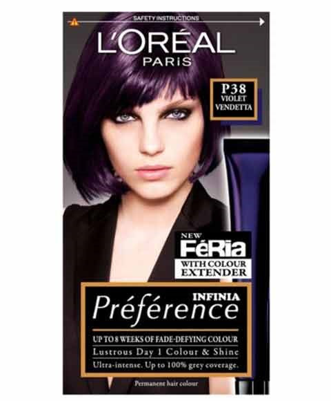 Loreal Preference Infinia Permanent Color P38 Violet Vendetta