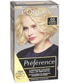 Loreal Paris Preference Infinia Permanent Color 03 Lightest Ash Blonde