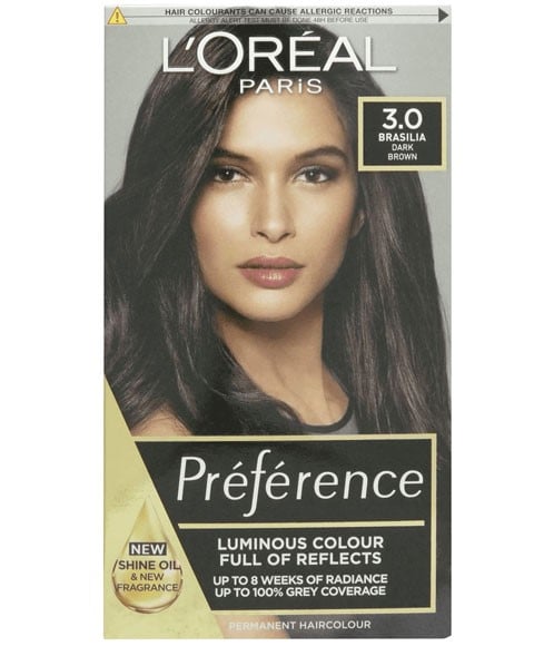 Loreal Preference Infinia Permanent Color 3 Brasilla