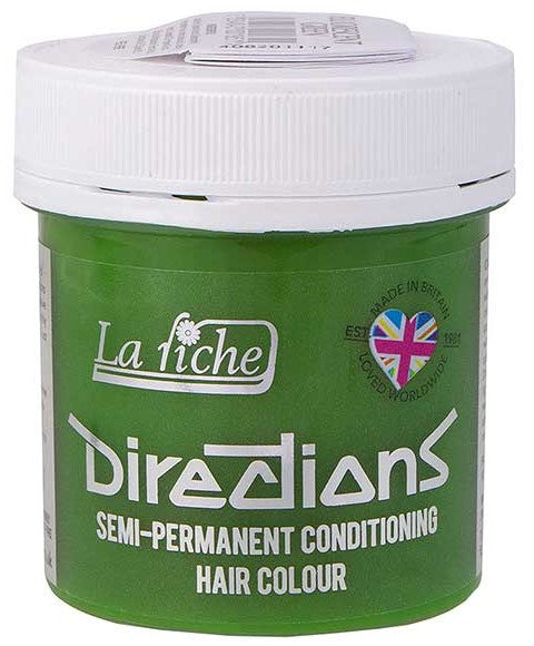 La Riche Directions Semi Permanent Conditioning Hair Color Fluorescent Green