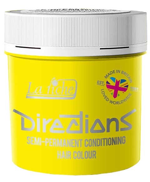 La Riche Directions Semi Permanent Conditioning Hair Color Fluorescent Yellow