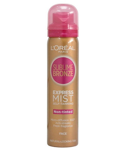 Loreal Paris Sublime Self Tanning Dry Mist For Face 75ml