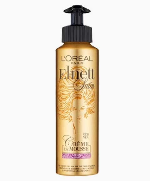 Loreal Elnett Satin Curls Strong Hold Creme De Mousse