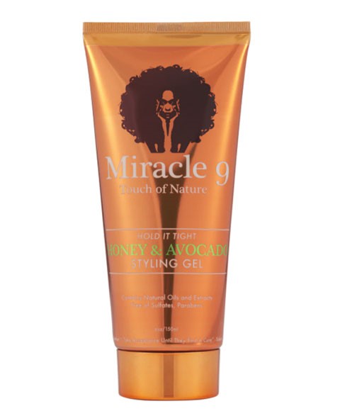 Miracle 9 Touch Of Nature Honey And Avocado Styling Gel