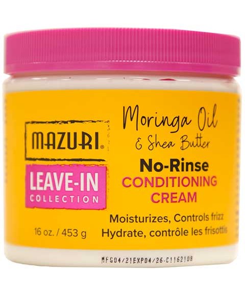 Mazuri Leave In Collection No Rinse Conditioning Cream