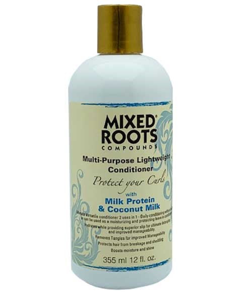 Mixed Roots Multi Purpose Lightweight Conditioner With Milk Protein And Coconut Milk