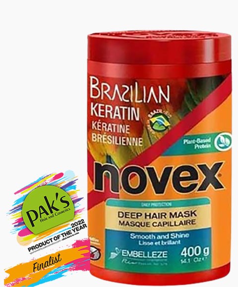 Novex  Brazilian Keratin Deep Conditioning Hair Mask