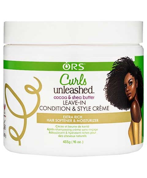 Organic Root Stimulator ORS Curls Unleashed Cocoa And Shea Butter Leave In Conditioner