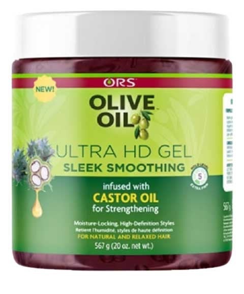 Organic Root Stimulator ORS Ultra HD Gel Sleek Smoothing With Castor Oil