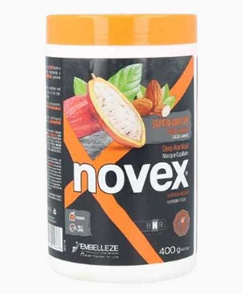 Novex Super Hair Food Cocoa Plus Almond Deep Hair Mask