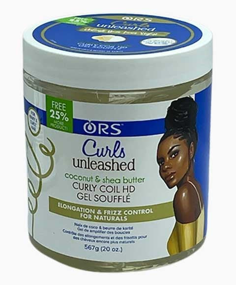 Organic Root Stimulator Unleashed Coconut And Shea Butter Curl HD Gel Souffle
