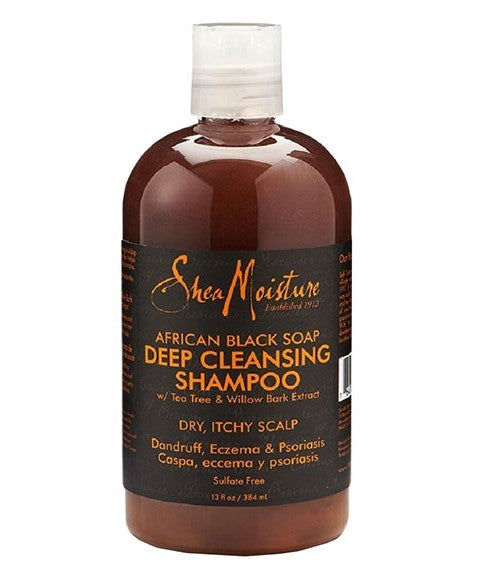 Shea Moisture African Black Deep Cleansing Shampoo