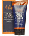 Shea Moisture Shave African Black Soap Facial Wash And Scrub