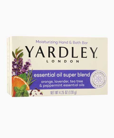 Yardley Essential Oil Super Blend Moisturizing Bath Bar