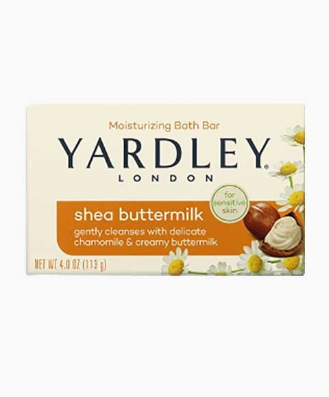 Yardley Shea Buttermilk Moisturizing Bath Bar