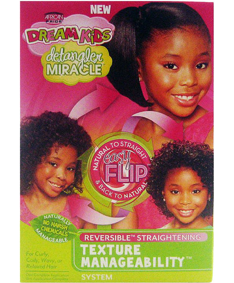 African Pride Dream Kids Reversible Straightening Texture Manageability System 