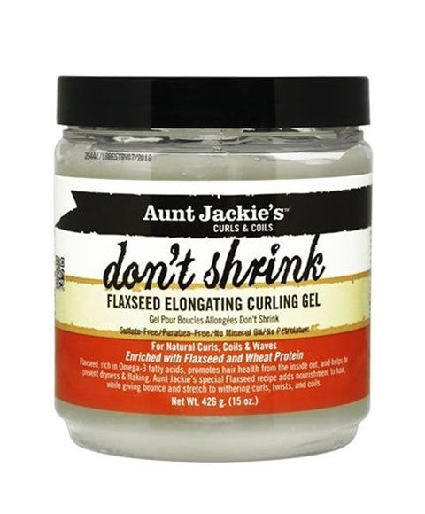 Aunt Jackies  Dont Shrink Flaxseed Elongating Curling Gel