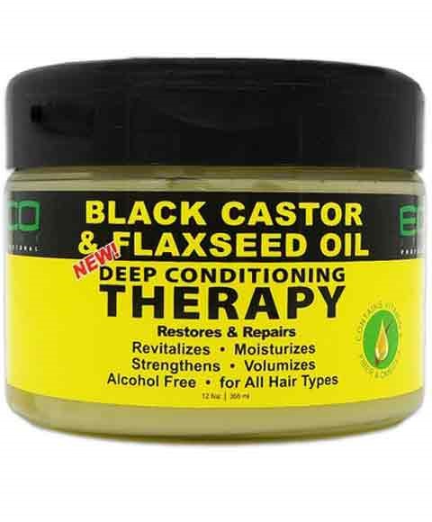 Ecoco Black Castor And Flaxseed Oil Deep Conditioning Therapy
