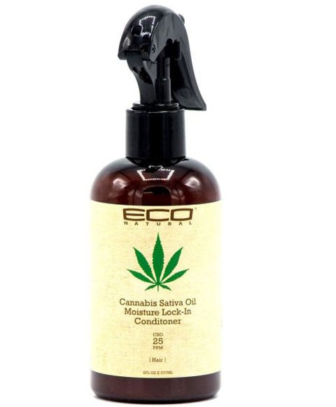 Ecoco Eco Natural Cannabis Sativa Oil Moisture Lock In Conditioner