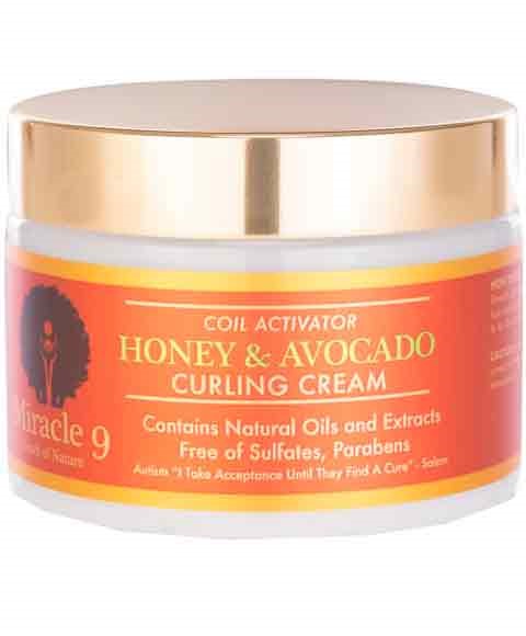 Miracle 9 Coil Activator Honey And Avocado Curling Cream