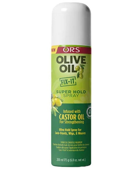 Organic Root Stimulator ORS Olive Oil Super Hold Spray With Castor Oil