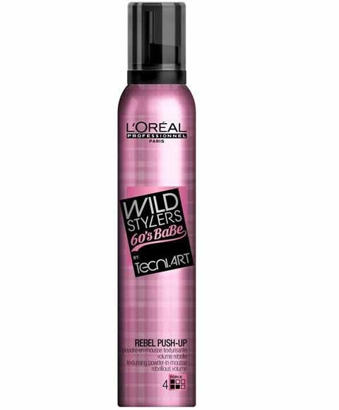Loreal Tecni Art Wild Stylers 60S Babe Rebel Push Up Mousse